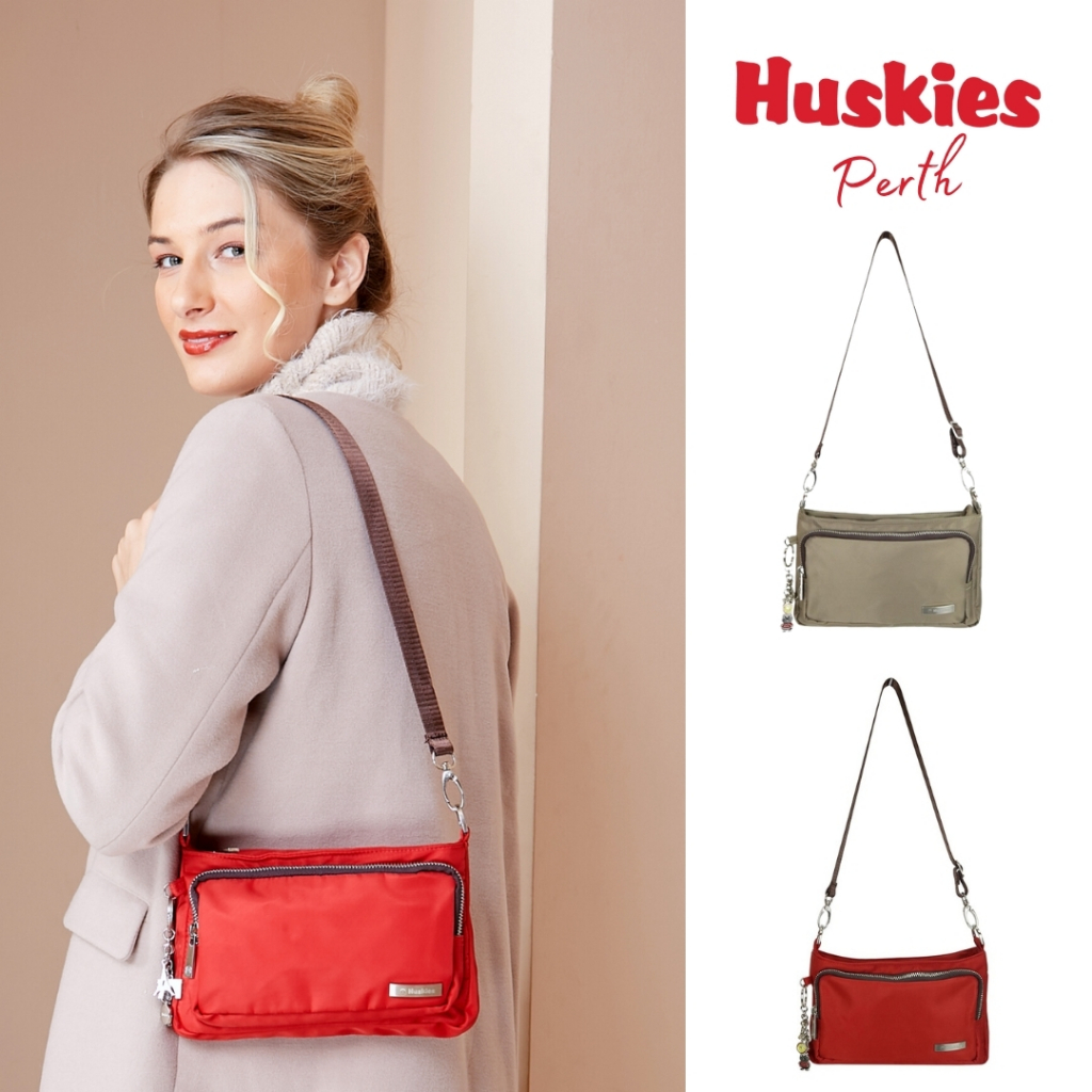 Huskies Bags ฮัสกี้ส์ กระเป๋าสะพายแฟชั่น รุ่น Perth HK 02-750