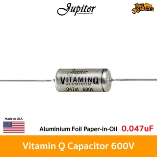 Jupiter Condenser Vitamin Q Aluminium Film Paper in Oil Capacitor 600V คาปาซิเตอร์สำหรับกีต้าร์