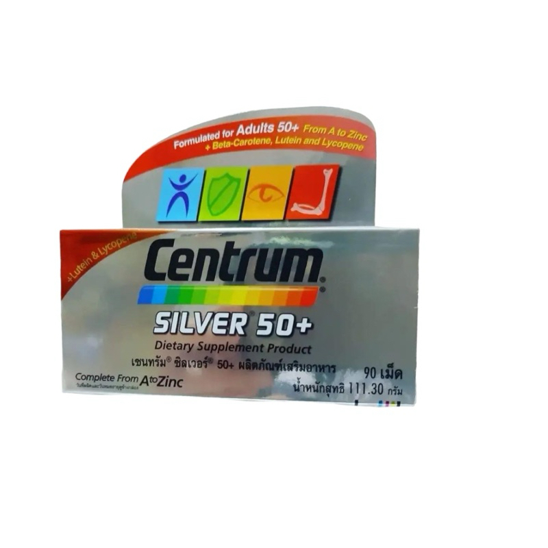 Centrum SILVER 50+ DIETARY SUPPLEMENT PRODUCT 90 Table