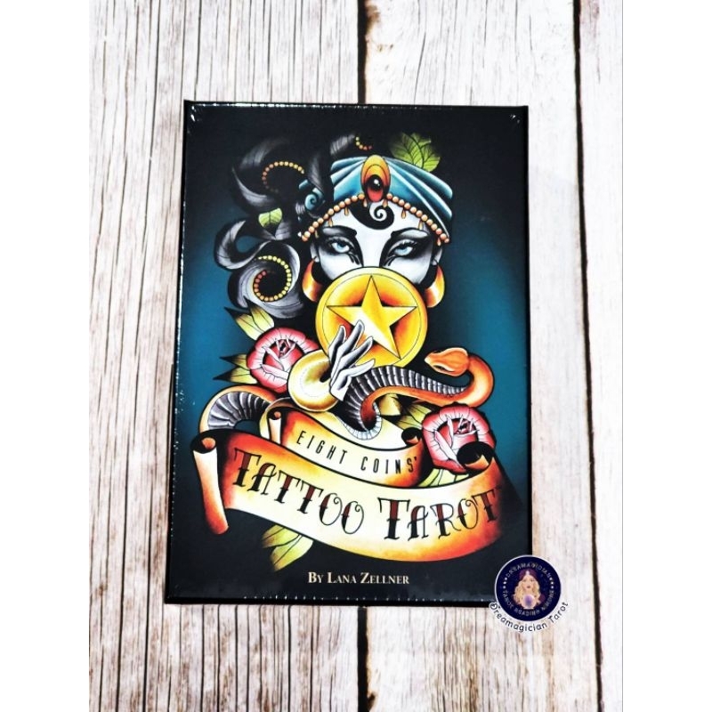 Eight Coin Tattoo Tarot ไพ่ยิปซีแท้ลดราคา ไพ่ยิปซี ไพ่ทาโร่ต์ ไพ่ออราเคิล Tarot deck