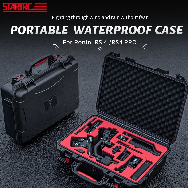 STARTRC Hard Storage Case for DJI Ronin RS 4 / RS4 Pro Stabilizer Accessories Carrying Case Portable