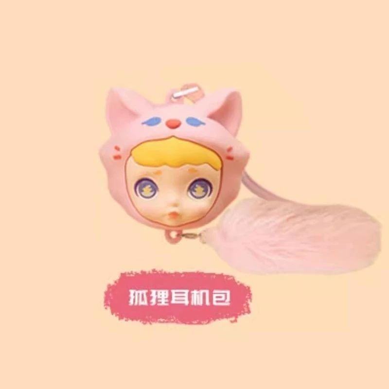 Laura Animal Earphones pack pouch **เลือกตัว**