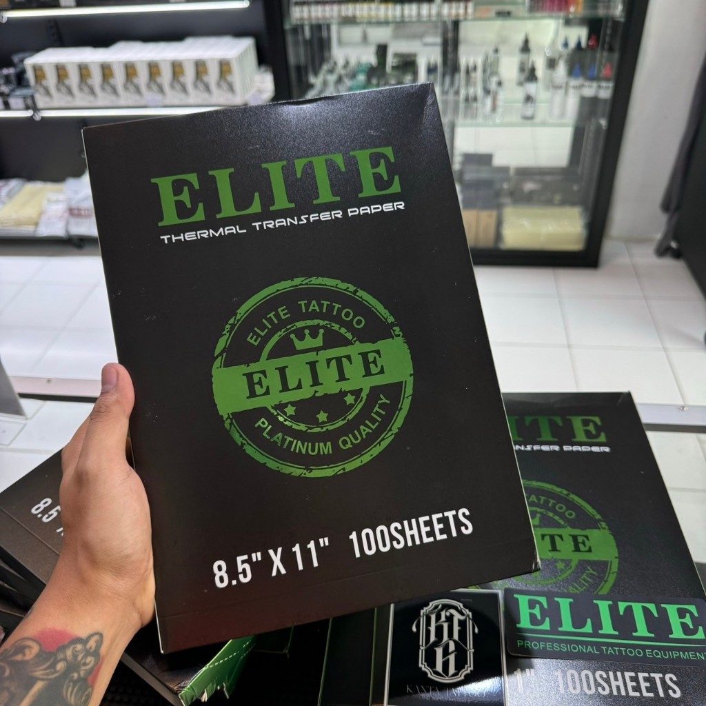 กระดาษลอกลายอีลิท ELITE THERMAL TRANSFER PAPER ใช้สำหรับเครื่องลอกลาย