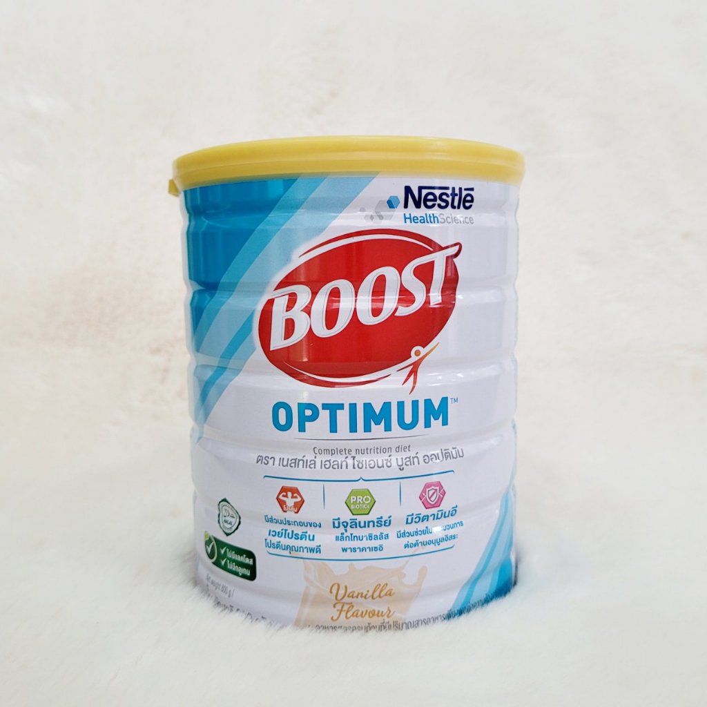 Boost optimum ขนาด 800 กรัม (Nestlé Health Science) นมผง/อาหารสูตรครบถ้วน