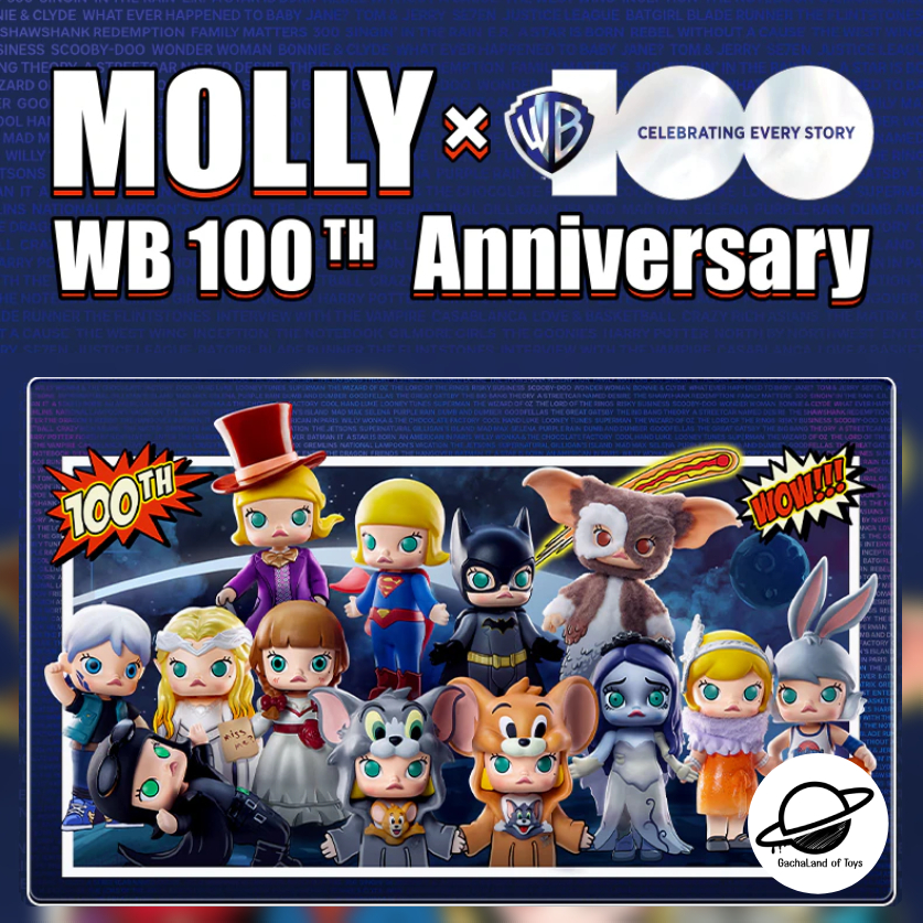 [พร้อมส่ง][กล่องสุ่ม] Molly : Warner Bros.100th Anniversary