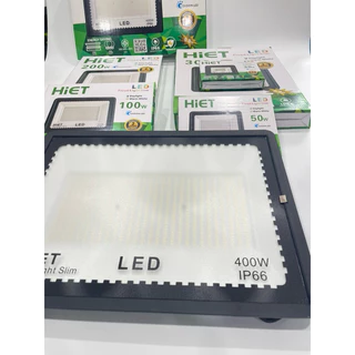 HIET โคมสปอร์ตไลท์แอลอีดีขนาด 100W,200W,300W,400W.(LED.FLOODLIGHTS .SLIM)