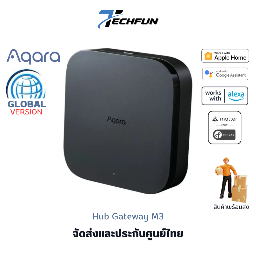 Aqara Hub M3 Multi-Protocol Matter Controller Smart Home Hub ประกันศูนย์ไทย