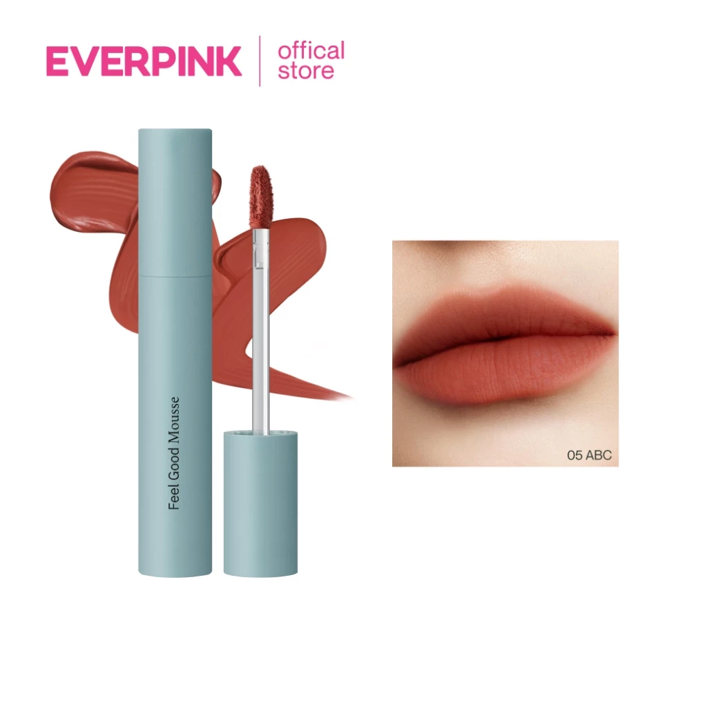 EVERPINK Feel Good Mousse Lip Tint : ลิปทินท์เนื้อครีมมูส บางเบาสบาย 4 ml.