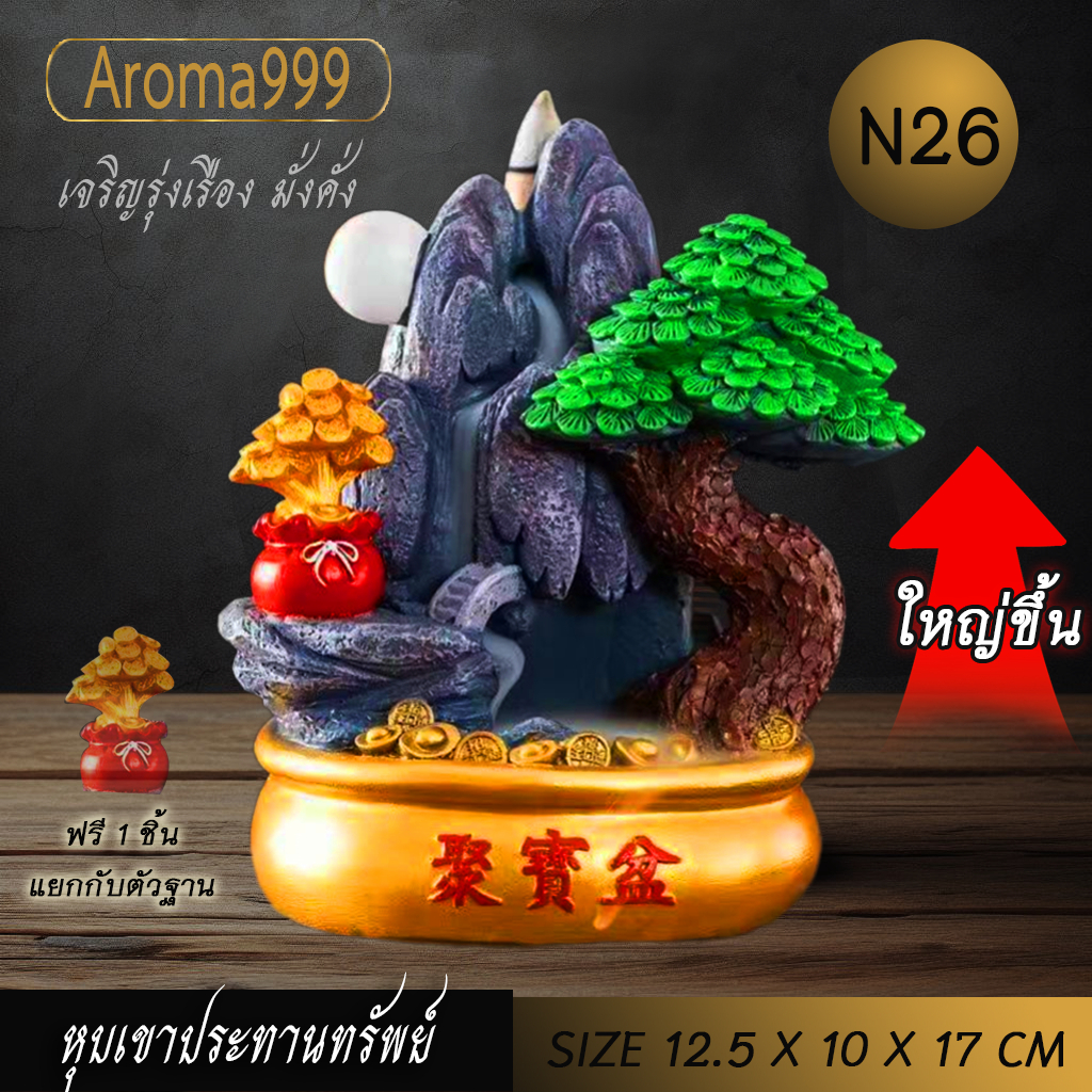 เชิงวางกำยาน ดินแดนผาเศรษฐี 45 แบบ ฮวงจุ้ยตกแต่งบ้าน เสริมโชคลาภ สวยหรู งานเรซิ่นลงสี