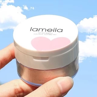 M438 Lameila แป้งฝุ่น ควบคุมความมัน ปกปิดรูขุมขน บางเบา กันน้ํา กันเหงื่อ ติดทนนาน