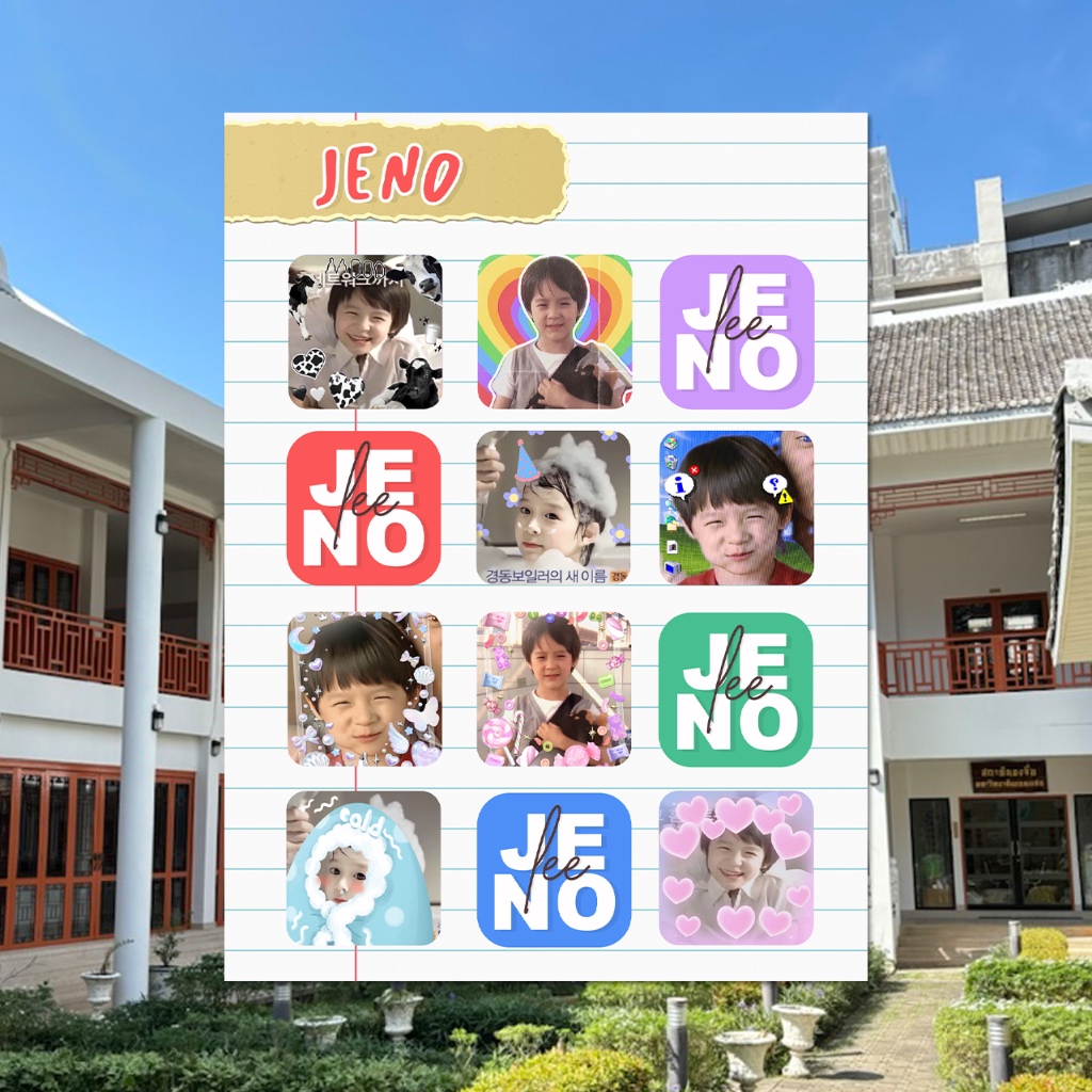 stickers square NCT DREAM