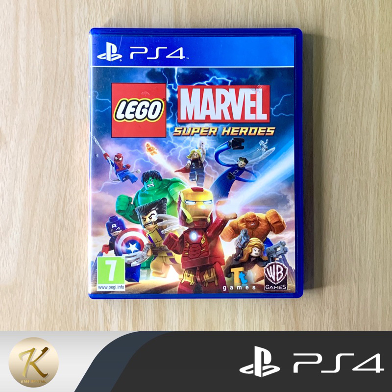 แผ่นเกมส์ PS4 : Lego Marvel Super Heroes 📍 เล่นได้ 1-2 คน (มือสอง สินค้าพร้อมจัดส่ง)