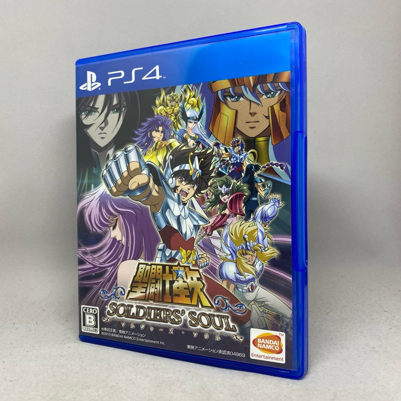 Saint Seiya Soldiers Soul (PS4) | PlayStation 4 | แผ่นแท้เกมเพลสเตชั่นสี่ | Zone 2 | Japanese | ใช้งานปกติ