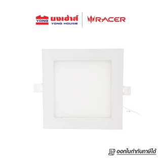 Racer โคมดาวน์ไลท์ฝังฝ้า LED Downlight ฝังฝ้า Nano-Q นาโน-คิว หน้าเหลี่ยม 6 w 12w 18w แสงขาว แสงเหลือง ไฟติดฝ้า