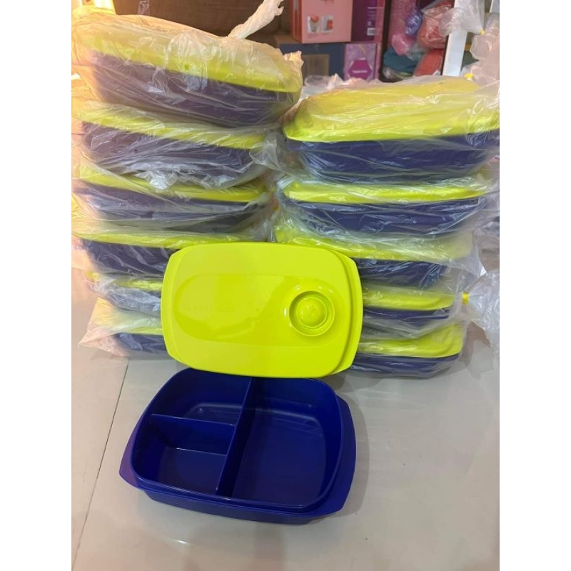 กล่องข้าว3ช่องtupperware