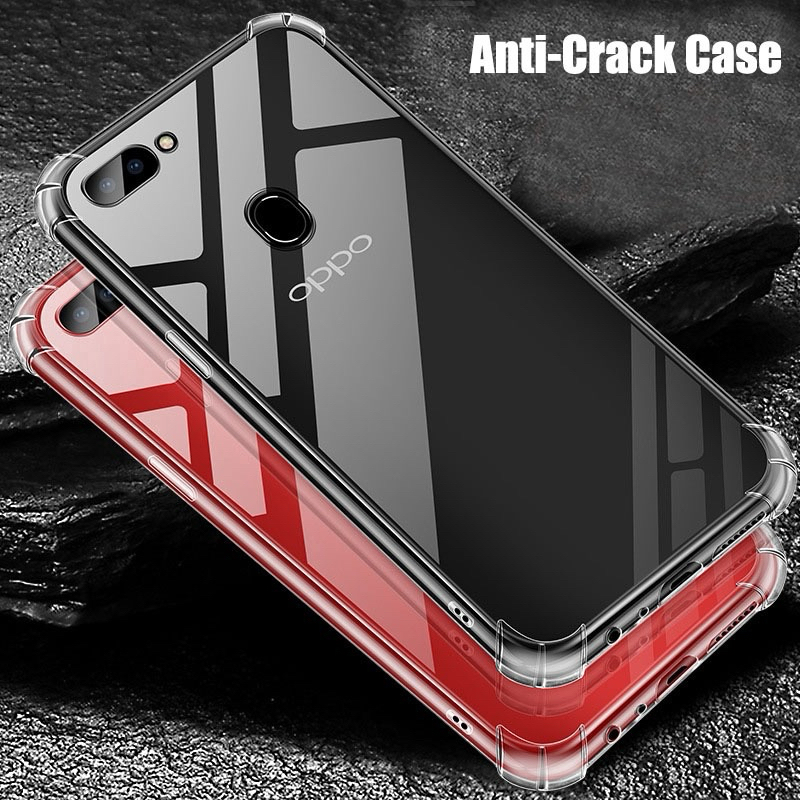 เคสใสกันกระแทกใช้สำหรับOPPOรุ่นF9/F7/F5/F11/F11pro/A3S/A5S/A1K/A12/A31/A53/A54/A74/A95/A5(2020)