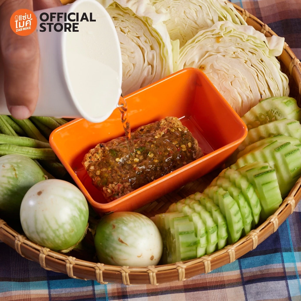 น้ำพริกป่นปลานิลฟรีซดราย ตราแซ่บไมค์ (PON PLA FREEZE DRIED SPICY FISH(TILAPIA) DIP ZAB MIKE BRAND) x 3 ซอง thumbnail 5