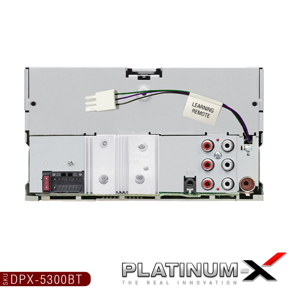 KENWOOD  วิทยุติดรถยนต์ 2din DPX-5300BT/PLATINUM PT-MDQ7850.EURO มี BLUETOOTH มีUSB  1เครื่อง - รูปที่ 2