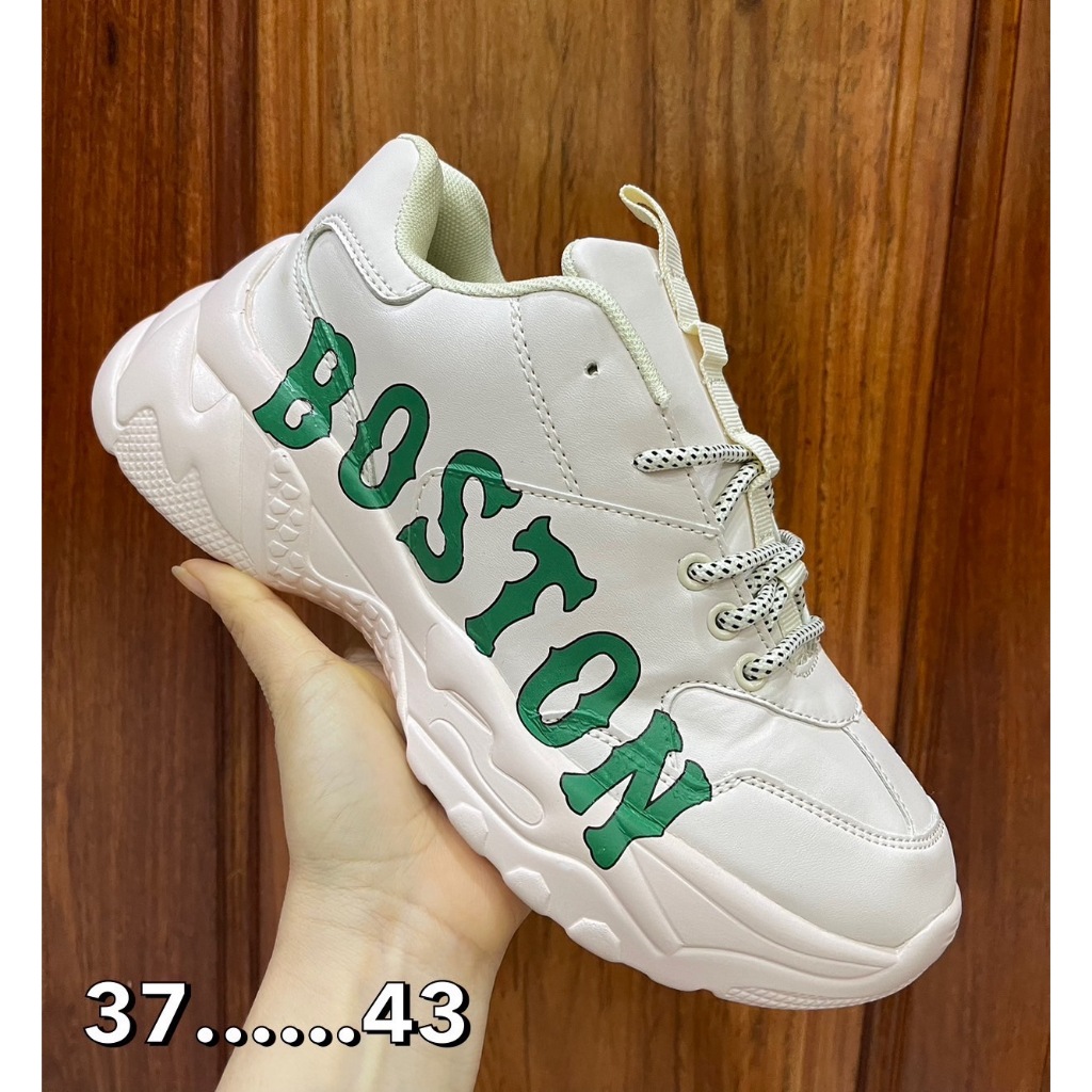 รุ่นbig ball chunky รองเท้าผ้าใบ พื้นสูง ใส่สบาย พื้นนิ่ม สายเกา ห้ามพลาด Size.37-43 V87B017