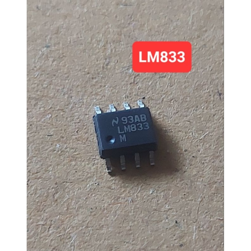 LM833 Dual Audio Op-Amp