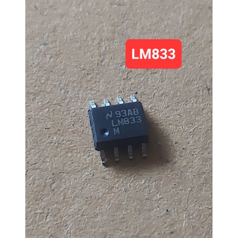 LM833 Dual Audio Op-Amp