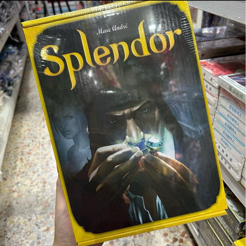 ถูกที่สุด!!! บอร์ดเกม Splendor เกมค้าเพชร (ขนาดกล่องสูง 27.5 cm) เหรียญเป็นกระดาษ พร้อมส่ง