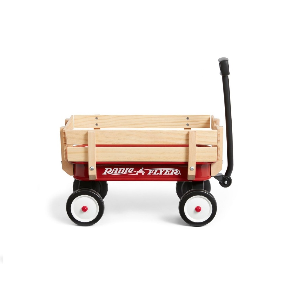 Radio Flyer : RFRW8Z* รถลากเหล็กเสริมไม้คลาสสิค My 1st Steel & Wood Wagon