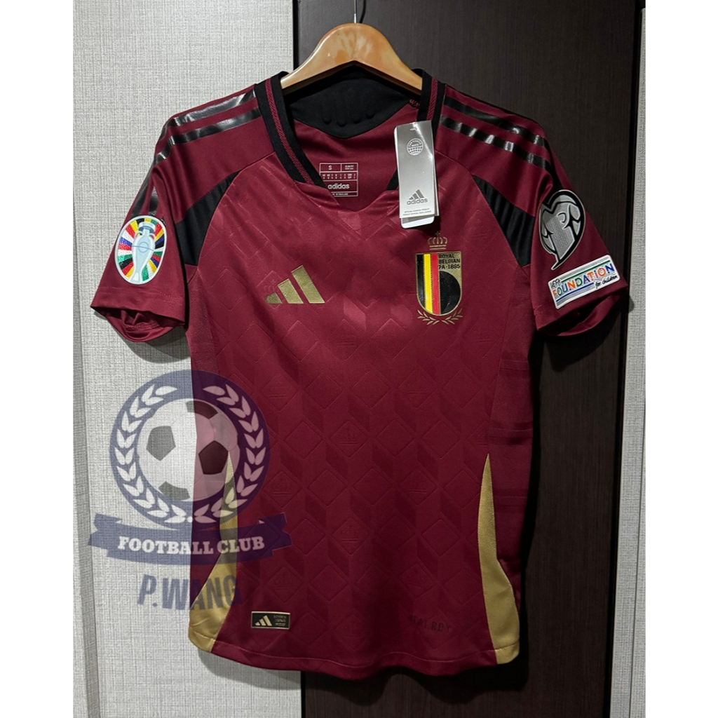 เสื้อฟุตบอล - [เกรด PLAYER.] ทีมชาติ เบลเยียม [+อาร์มยูโร] ชุดเหย้า Home ปี 2024 (สามารถเฟล็กชื่อนักเตะได้ )