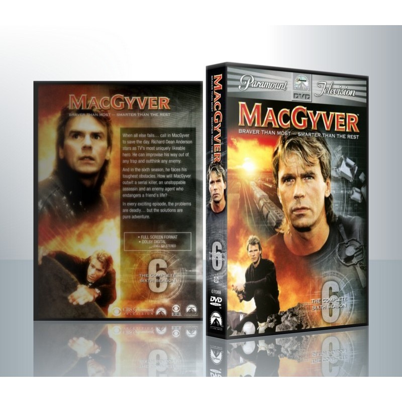 [ DVD Series มีปก+สกรีนแผ่น ] MacGyver Season 1 - 7 แม็คไกเวอร์ ยอดคนสมองเพชร ปี 1 - 7 [เสียง พากย์อังกฤษ/ คำบรรยาย-ไทย] - รูปที่ 4