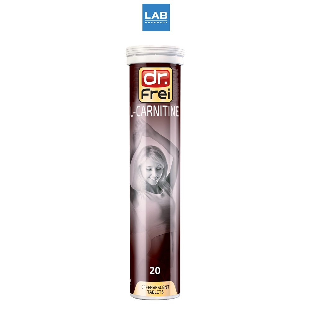 Swiss Energy Dr.Frei L–Carnitine 20 Tablets - อาหารเสริม เม็ดฟู่ สูตรแอลคาร์นิทีน