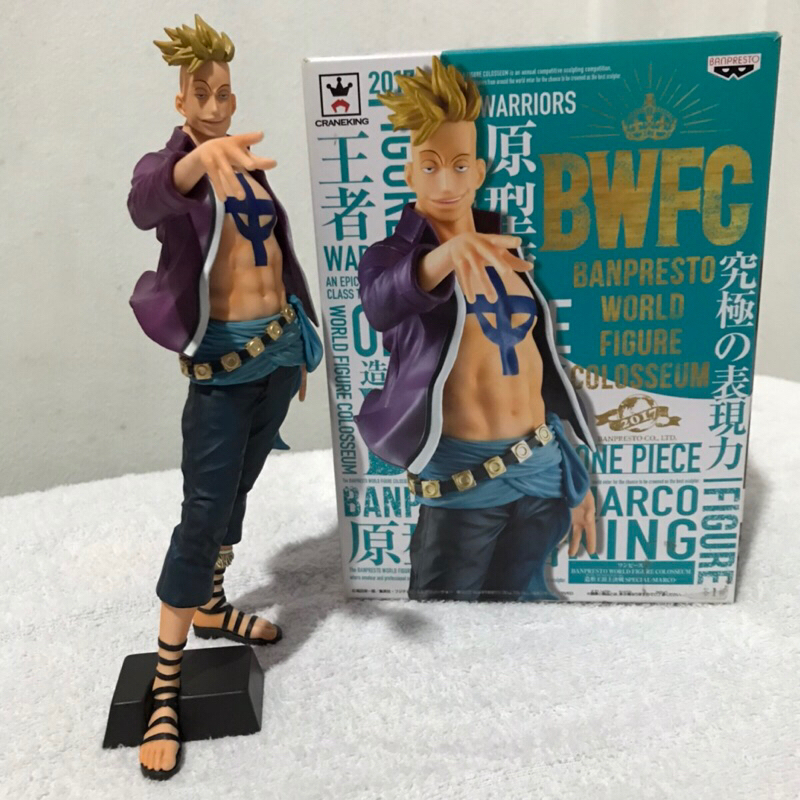 มือสอง BWFC One Piece Marco Banpresto World Figure Colosseum Lot.JP แมวทองโมเดลวันพีช มาร์โก้