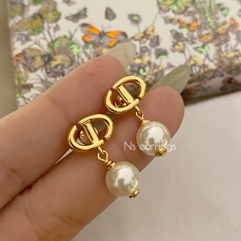 NS.EARRINGS | NS0489 -  CD NAVY EARRINGS