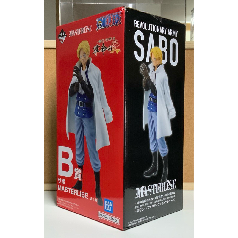 [กล่องมีรอยบุบ, มีของแถม] Figure งานจับฉลาก Ichiban Kuji One Piece Flame Masterlise รางวัล B Sabo ซาโบ้