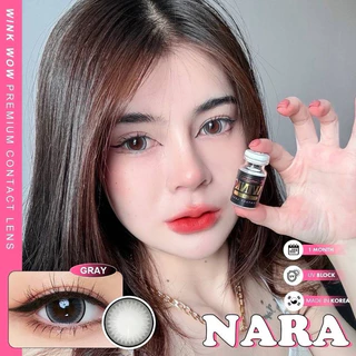 คอนแทคเลนส์ wink Nara ตาหวาน ขนาดตาโต กรองแสง