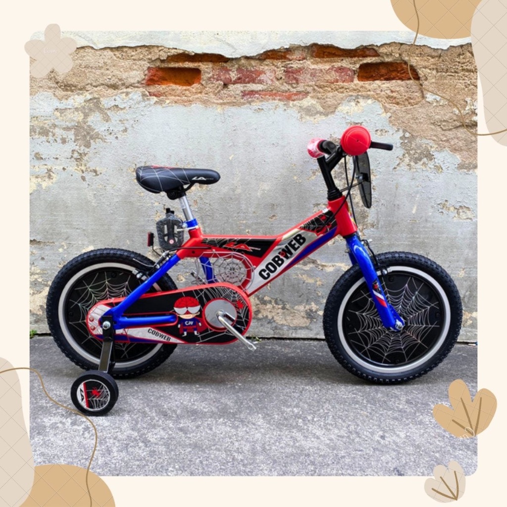 จักรยาน 16 นิ้ว Cobweb La (16 ပင်းဂူး LA) รถจักรยานเด็ก