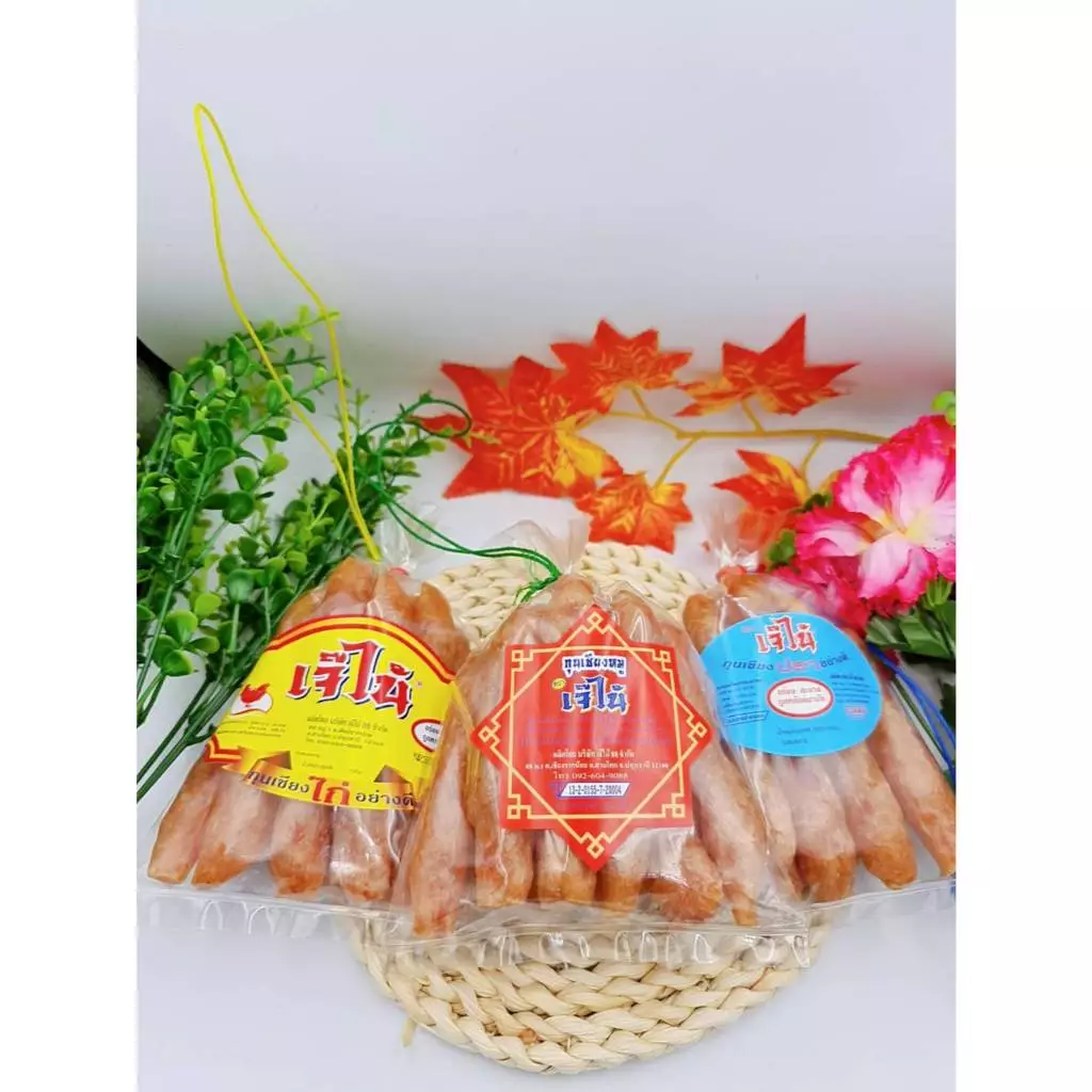 กุนเชียงหมู,ปลา,ไก่ แพคละ 200 กรัม รวม 12 แพค thumbnail 7
