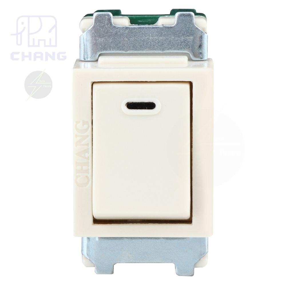 Chang สวิตซ์ทางเดียว รุ่นเก่า ของแท้  เมจิ Full Color รุ่นเก่า CH-301 16A 250V
