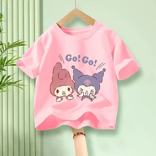 H797เสื้อยืดเด็กแขนสั่ง.ผ้านุ่นใส่สบายทั้งเด็กชายกับเด็กหญิง
