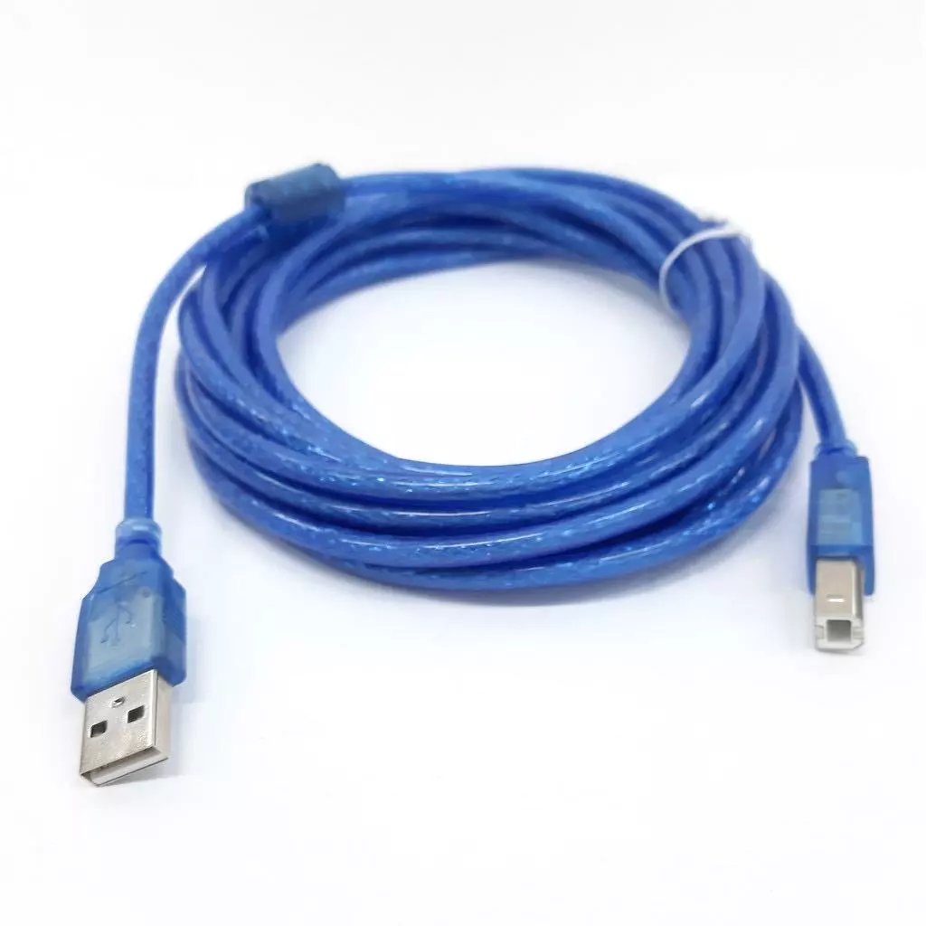 สาย USB TO Printer USB 2.0 สายปริ้นเตอร์ GLINK สาย USB 2.0 Cable Printer 1.5m / 3m / 5M / 10M CABLE USB PRINTER สายเกรดA