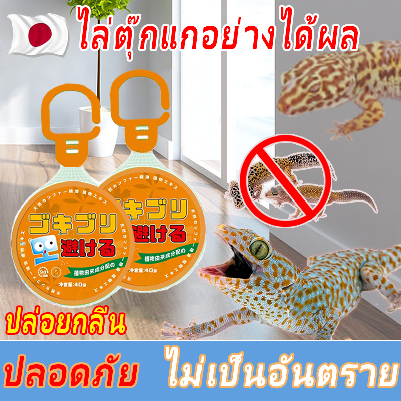 🦎ตุ๊กแกได้กลิ่นและวิ่ง🦎 ไล่ตุ๊กแก ไล่จิ้งจก ยาฆ่าจิ้งจก ยาไล่ตุ๊กแก 40g  มีให้เลือกทั้งในร่มและกลางแจ้ง ไล่จิ้งจก ไล่ตุ