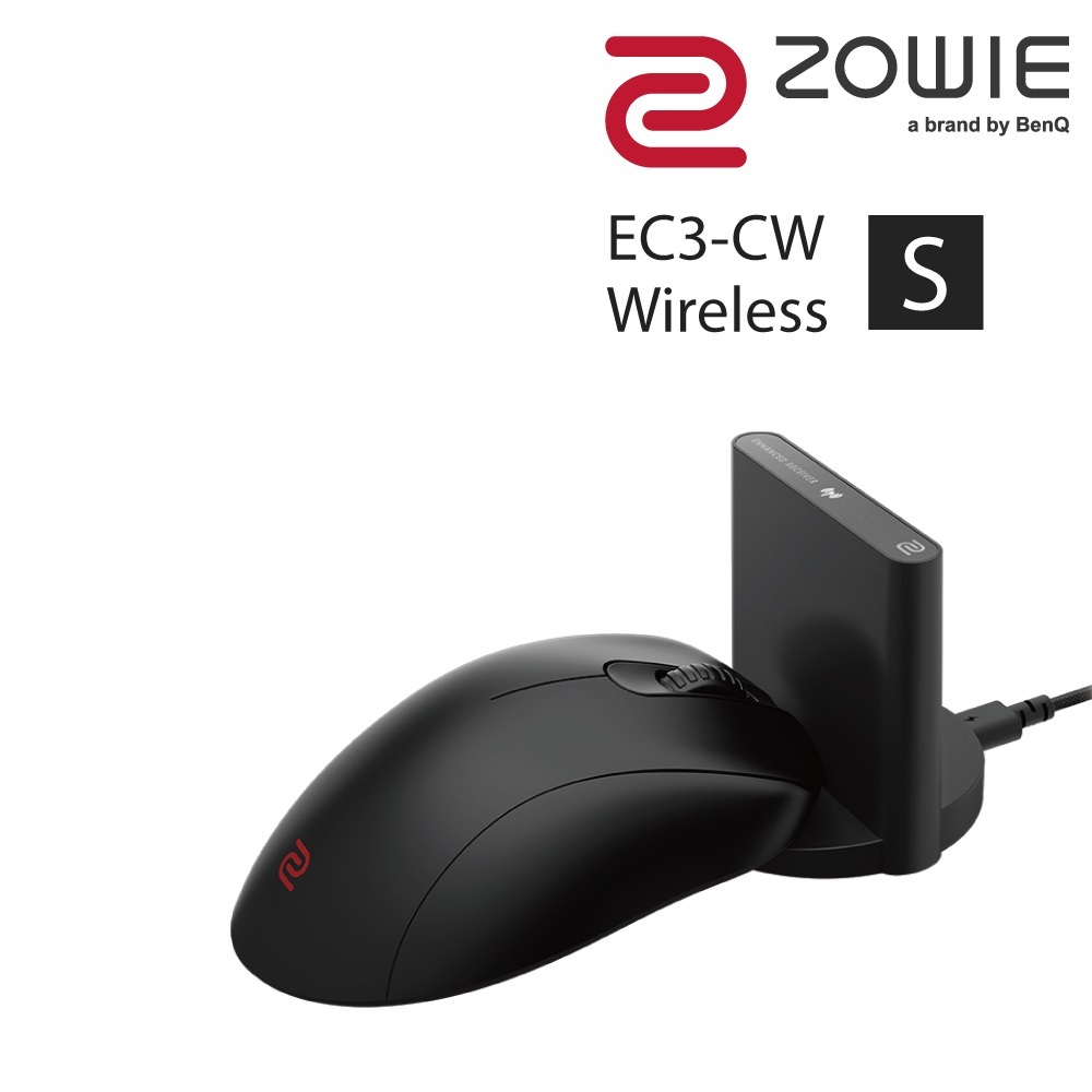 BenQ Zowie EC3-CW Ergonomic Wireless Gaming Mouse | Professional Esports Performance | Lighter Weigh