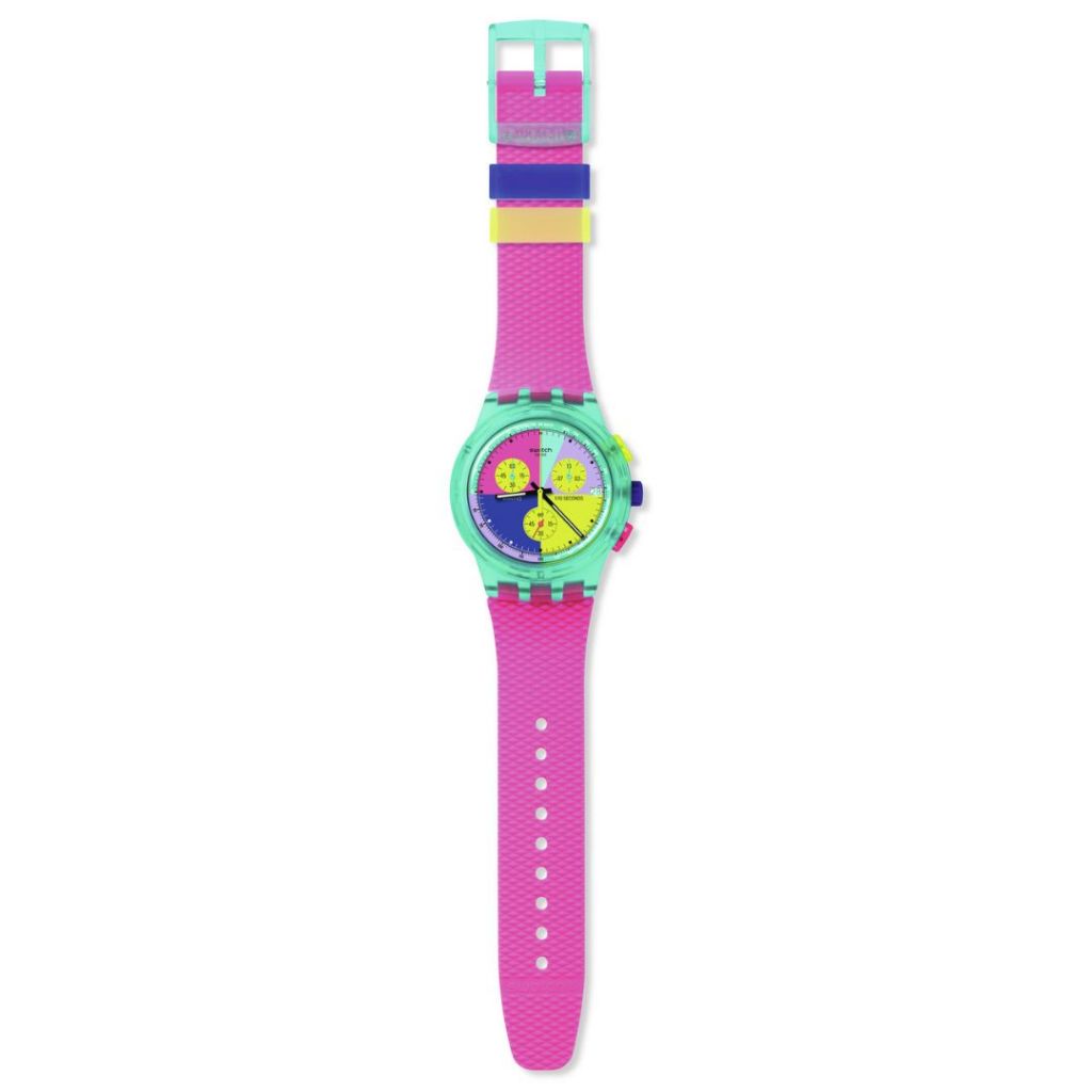 Swatch นาฬิกาผู้หญิง SWATCH NEON FLASH ARROW รุ่น SUSG408