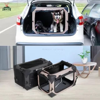 DODOPET คอกสัตว์เลี้ยง กรงสัตว์เลี้ยงแบบพกพา ระบายอากาศได้ดี ติดตั้งง่าย พับเก็บได้