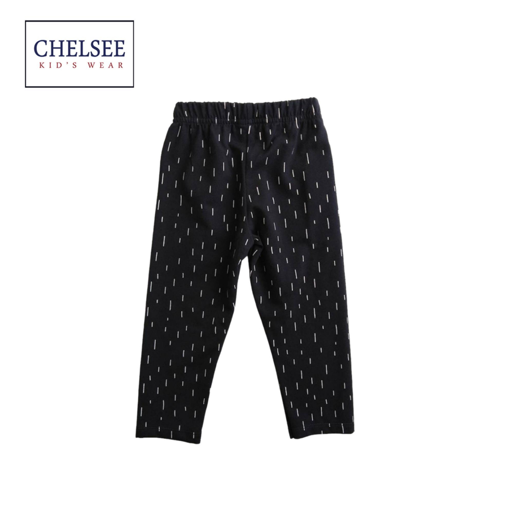 Chelsee กางเกงเลกกิ้ง เด็กผู้หญิง รุ่น 238031 มีลาย อายุ 1.5-10ปี ผ้า Cotton 95% Spandex 5% มีความยืดหยุ่น เสื้อผ้าเด็ก