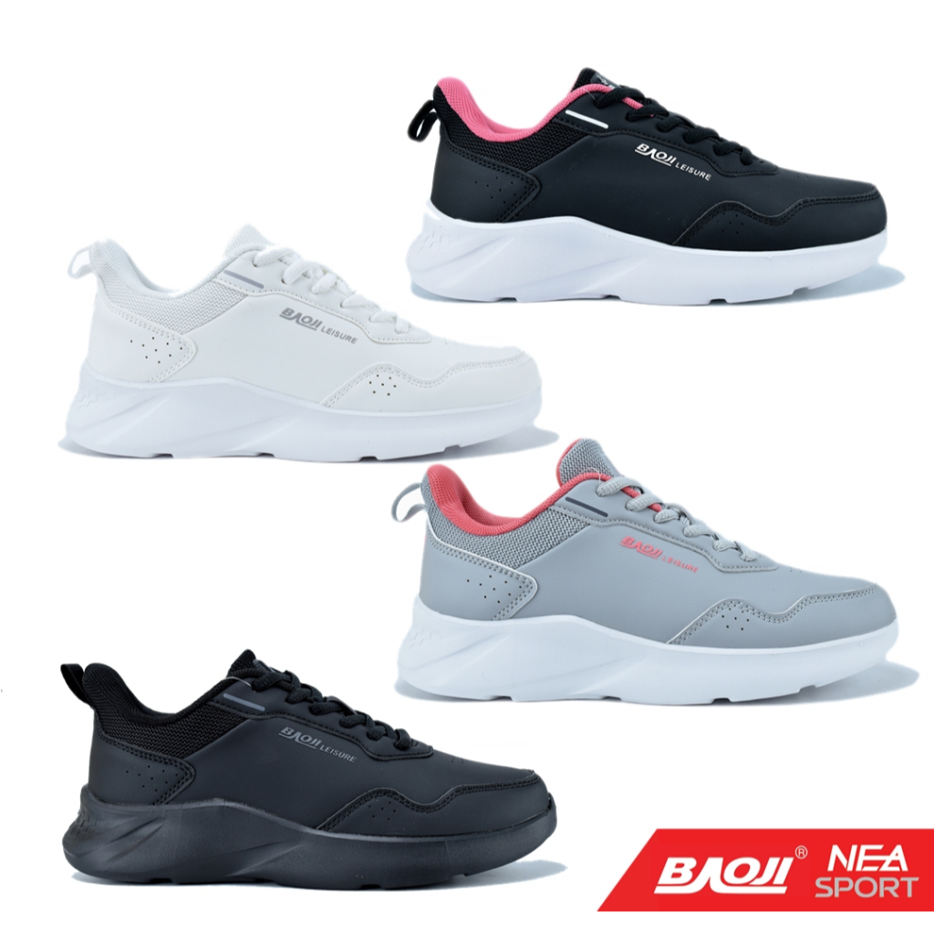 [ลด30% เก็บโค้ด 2509FASHDD] BAOJI 1016 Diversity รองเท้าผ้าใบ บาโอจิ แท้ ผู้หญิง