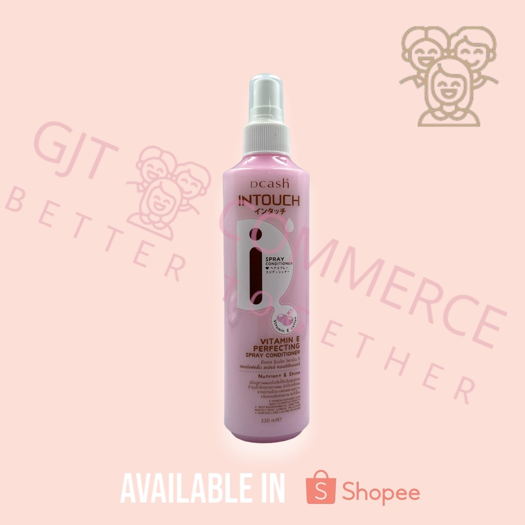 ดีแคช อินทัช สเปรย์ คอนดิชันเนอร์ 220 มล. (Dcash Intouch Spray Conditioner 220 ml.) - รูปที่ 2