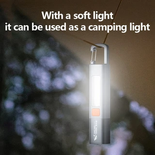 [🇹🇭พร้อมส่ง🎁]Smiling SHARK ไฟฉาย LED ขนาดเล็ก สว่างมาก ไฟฉายแรงสูง ไฟฉาย2in1 ไฟฉายอเนกประสงค์ สําหรับกลางแจ้ง SD