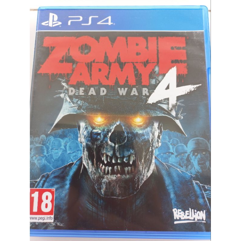 แผ่นเกม PS4 มือสอง ZOMBIE ARMY 4 โซน 2