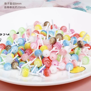 A210 รวมเรซิ่นจิ๋วขนม ผลไม้ (เรซิ่นเปล่าไม่แถมตัวติด) สำหรับตกแต่ง งาน DIY เล็บ แต่งเคสโทรศัพท์ งานฝีมืออื่นๆ