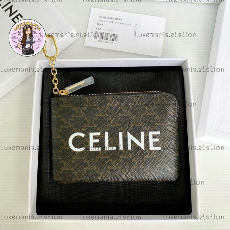 : New!! Celine Coin & Card Pouch 10C662CA2 ก่อนกดสั่งรบกวนทักมาเช็คสต๊อคก่อนนะคะ